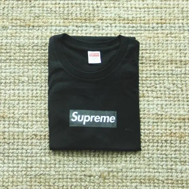 Supreme 20th Anniversary Box Logo Tee Black