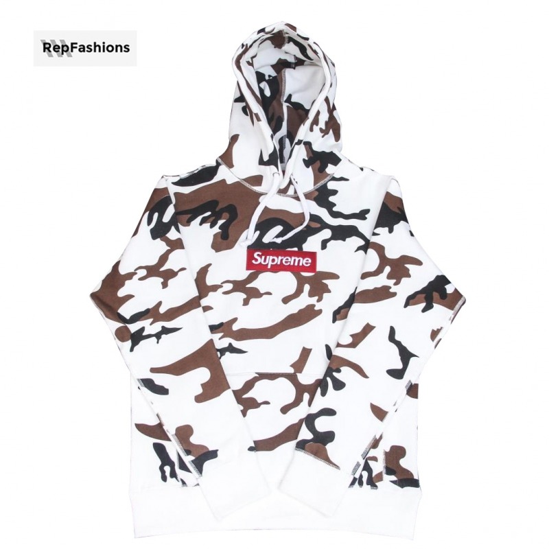 SUPREME X LOUIS VUITTON BOX LOGO HOODIE(2 colors) - HypeMafia Dubai