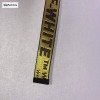 OFF WHITE Industrial Belt Yellow