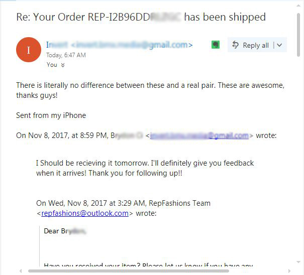 RepFashions Trusted Proof