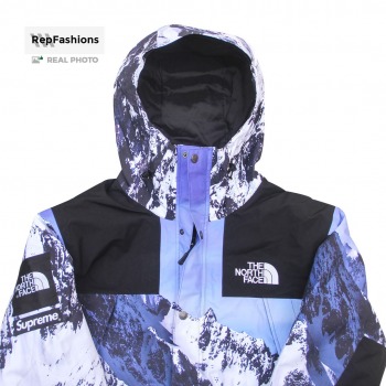Replica Supreme The North Face Mountain Parka Jacket Hood