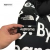 Supreme TNF By Any Means Necessary Black Nuptse Jacket Black