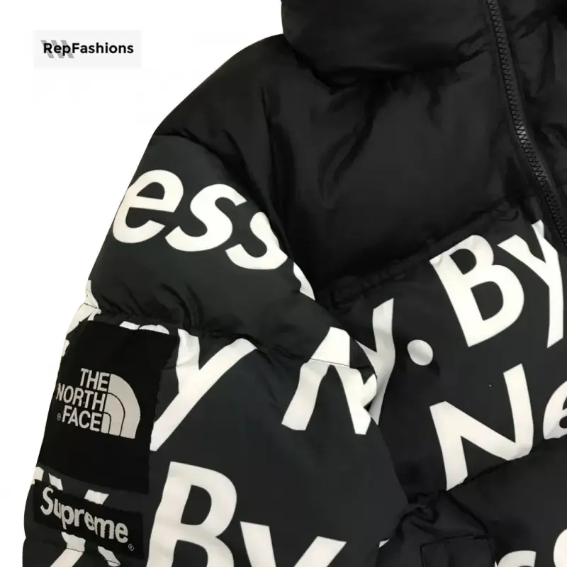 Supreme × The North Face By Any Means Nuptse Jacket (Drip Meme Cosplay)
