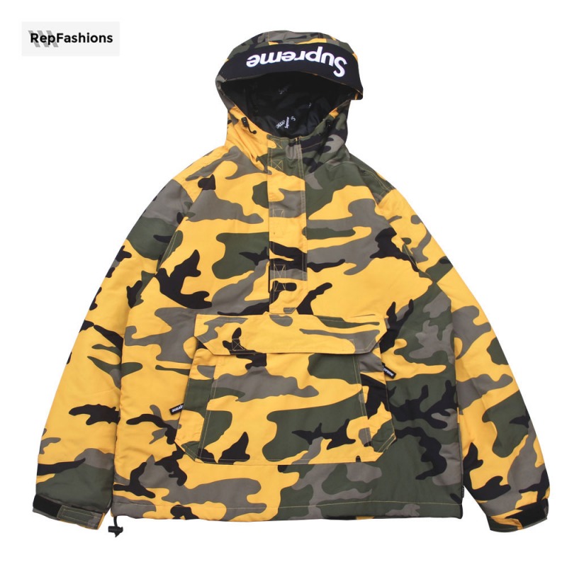 Supreme Brooklyn Camo Pullover Hoodie