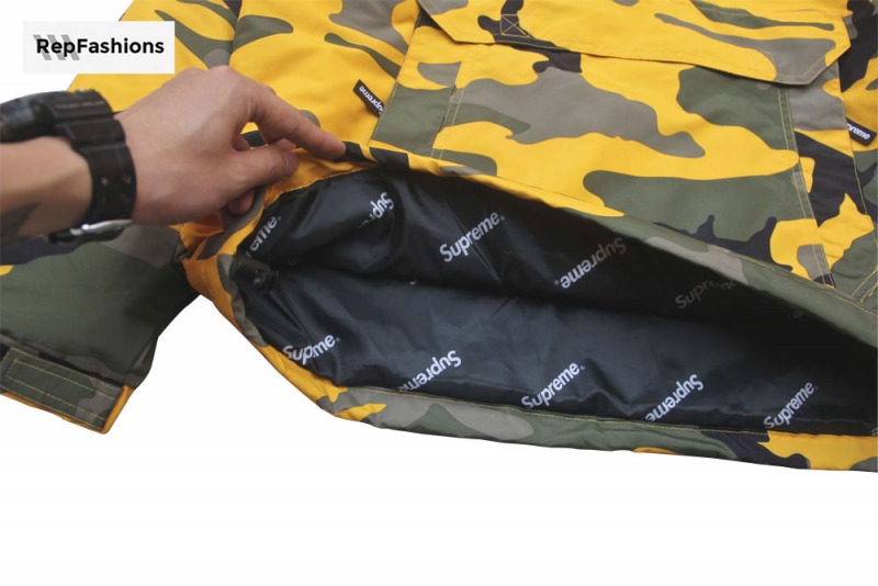 Supreme Brooklyn Camo Jacket Inner Print