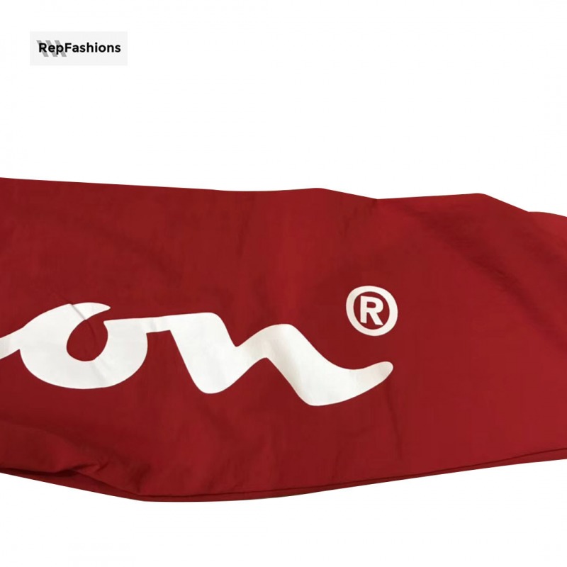 Red Supreme Champion Track Jacket Right Sleeves Printing -RepFashions