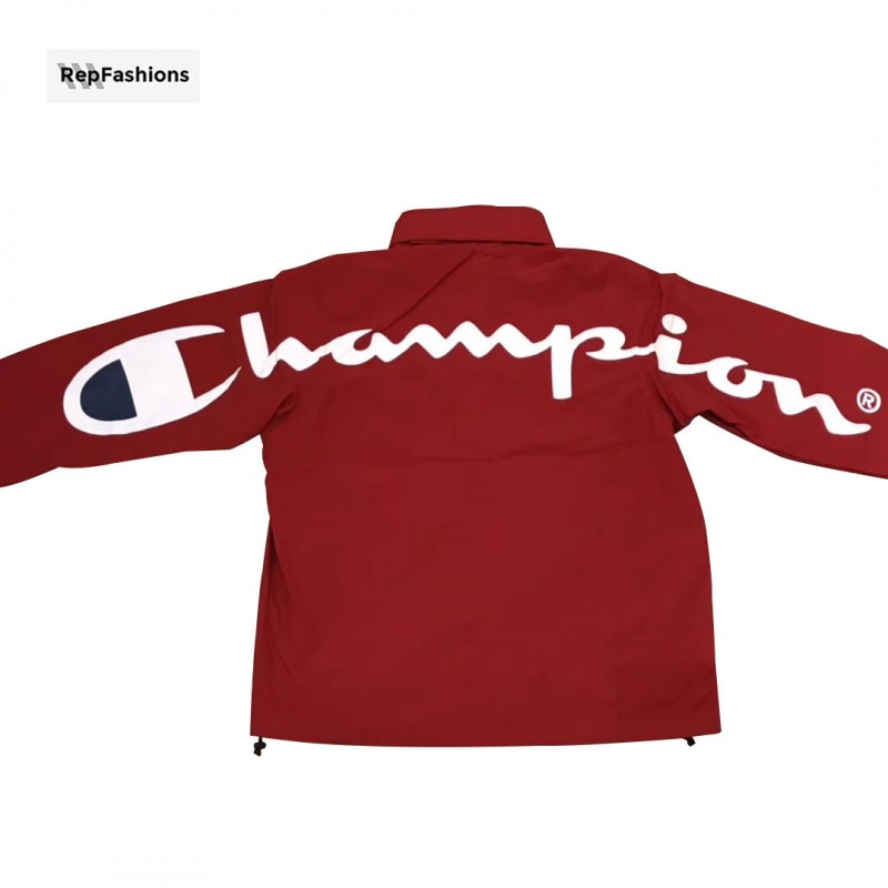 Replica Supreme Champion Track Jacket in Red Back