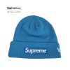 Supreme Box Logo Beanie New Era Teal