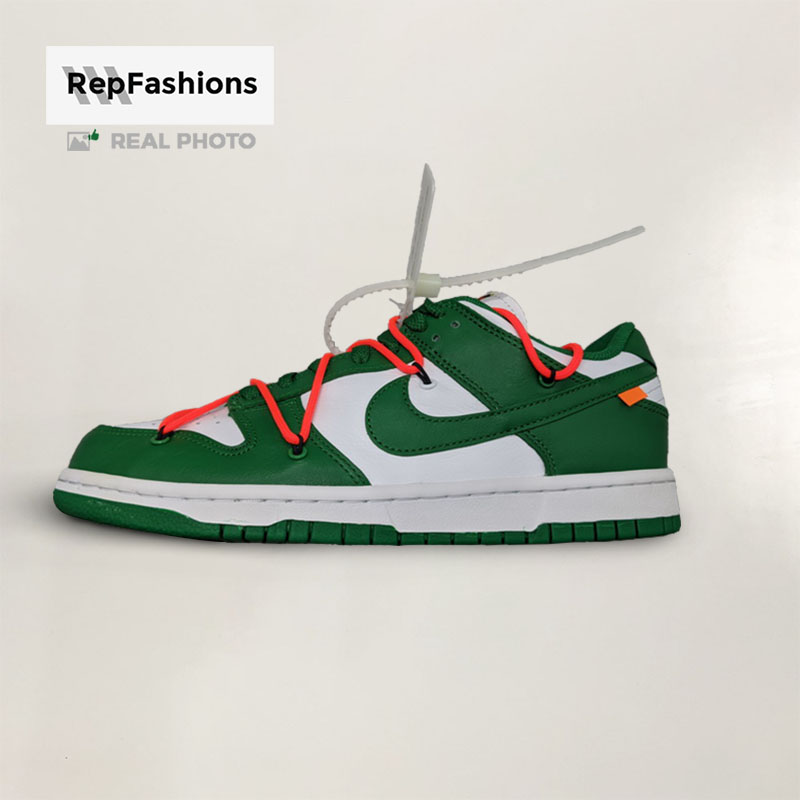 SB Dunk Fake Off White Pine Green