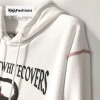 Buy Rep Off White undercover skeleton RVRS pullover white hoodie inner shoulder red stitching
