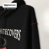 Off White undercover skeleton RVRS pullover black hoodie inner shoulder red stitching