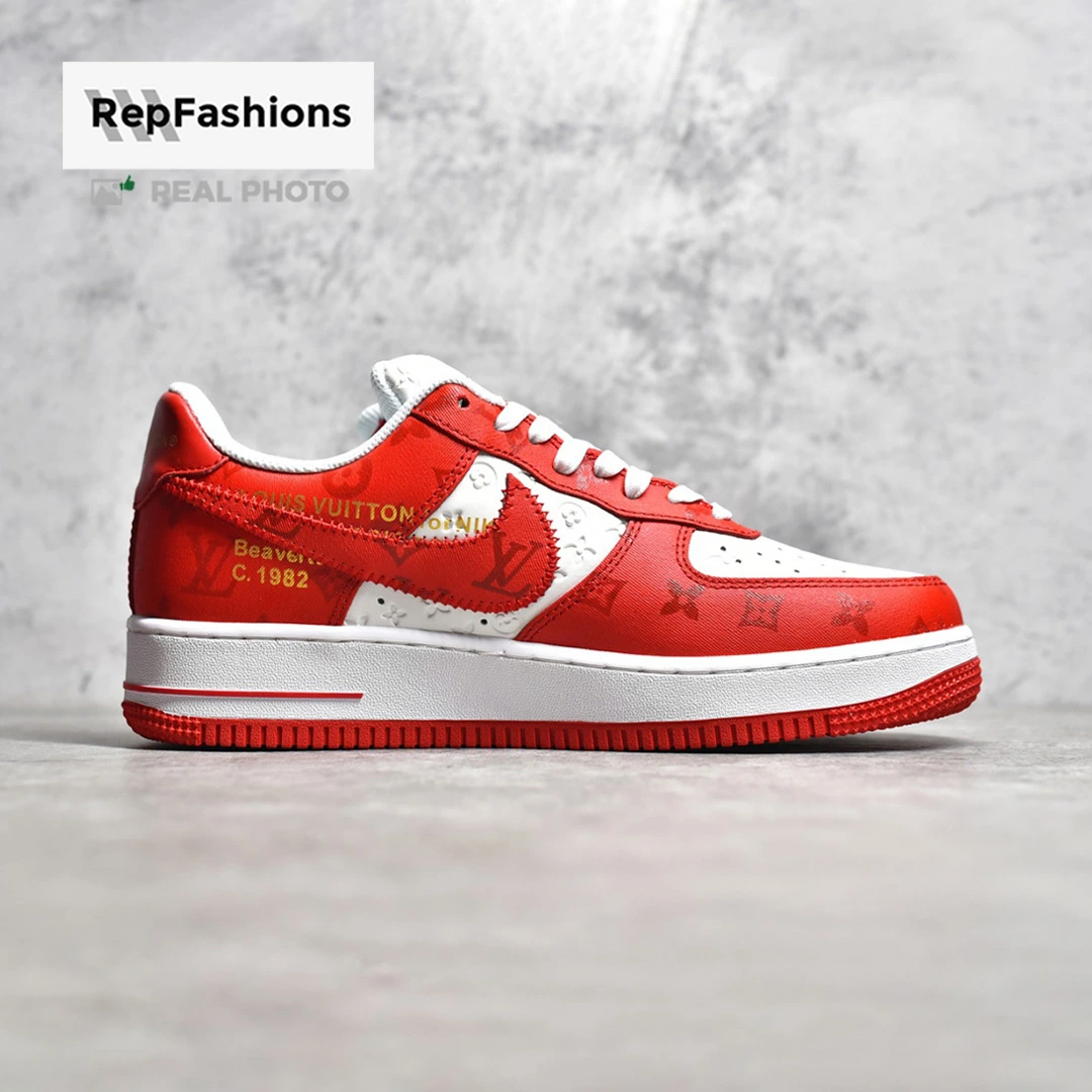 Nike Air Force One Louis Vuitton Mujer Réplica AAA - Stand Shop
