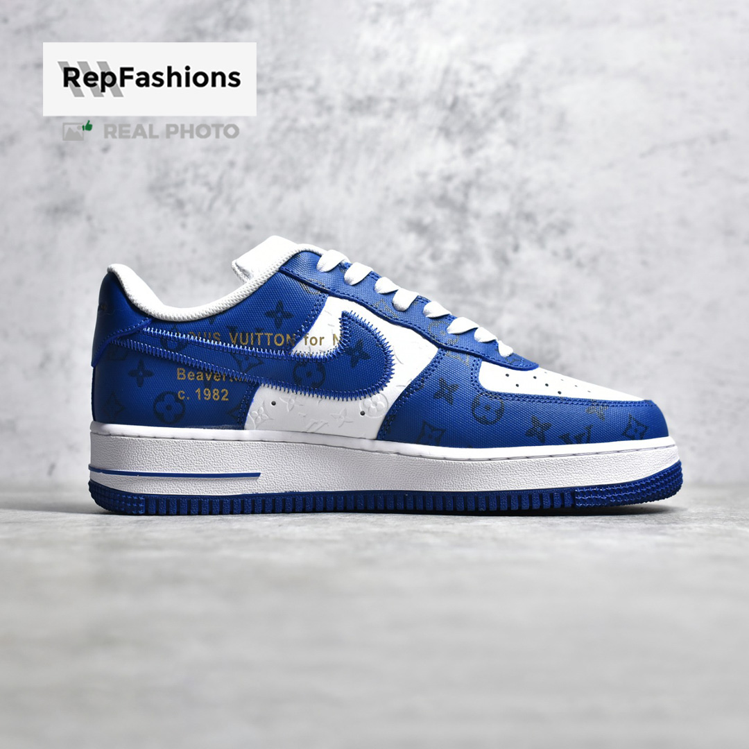 NIKE AIR FORCE 1 x LOUIS VUITTON WHITE - Prime Reps